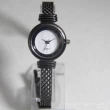 Reloj de lujo de la hebilla del OEM de la señora de la prenda impermeable de la moda para el reloj de señora